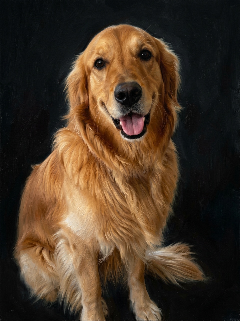 Golden retriever — Classic Portrait