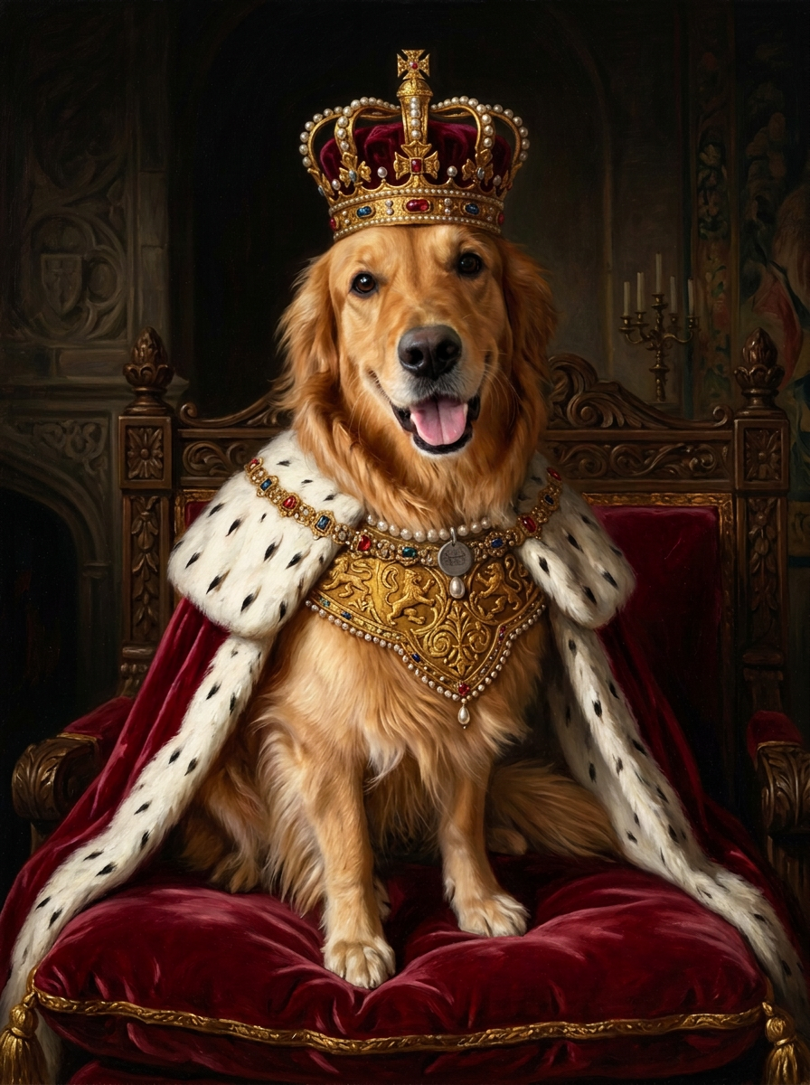 Golden retriever — Royal King
