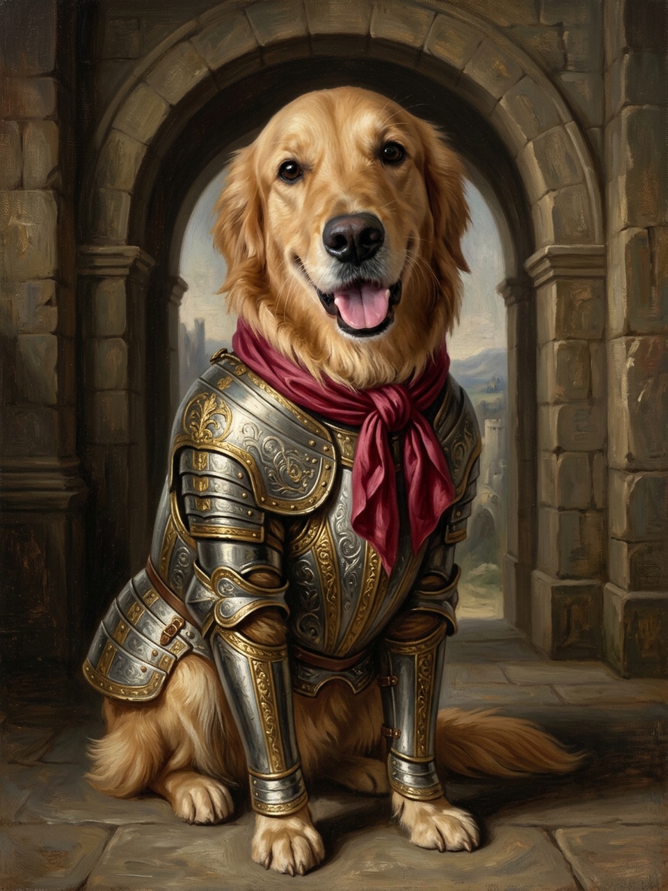 Golden retriever — Knight