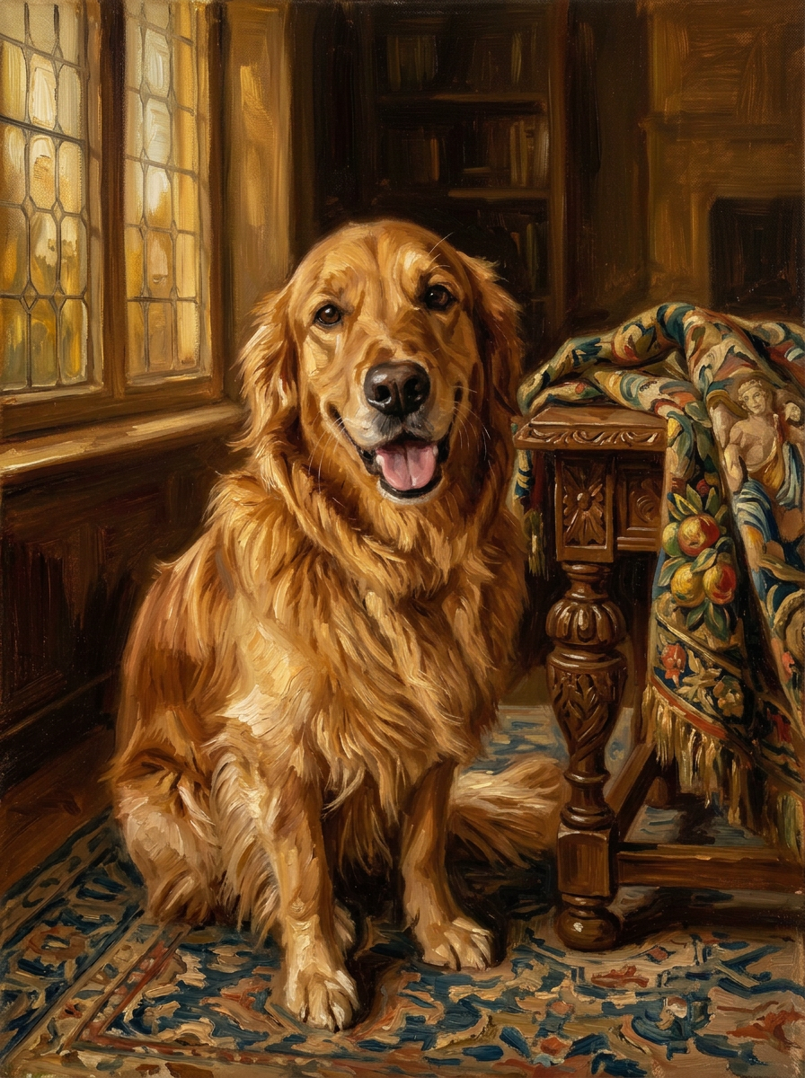 Golden retriever — 18th-Century